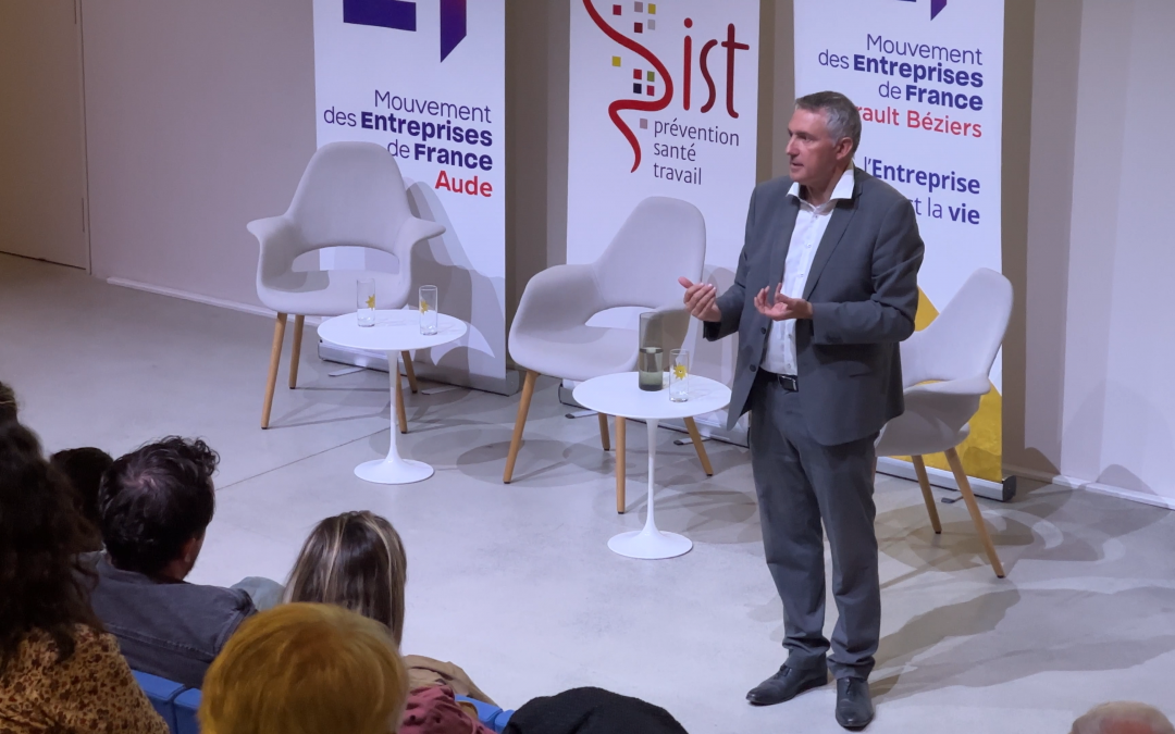Une conférence exceptionnelle d&rsquo;Olivier Torres : Entreprendre, c&rsquo;est bon pour la santé ?