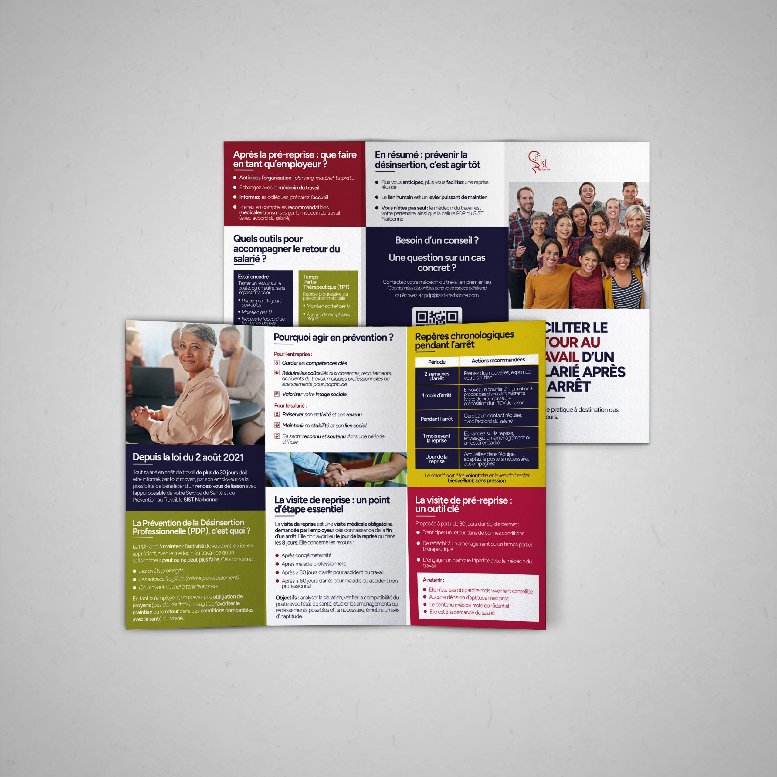 Employeurs : facilitez le retour au travail d’un salarié après un arrêt