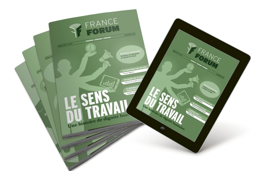 Parution – Le sens du travail : une histoire de dignité humaine