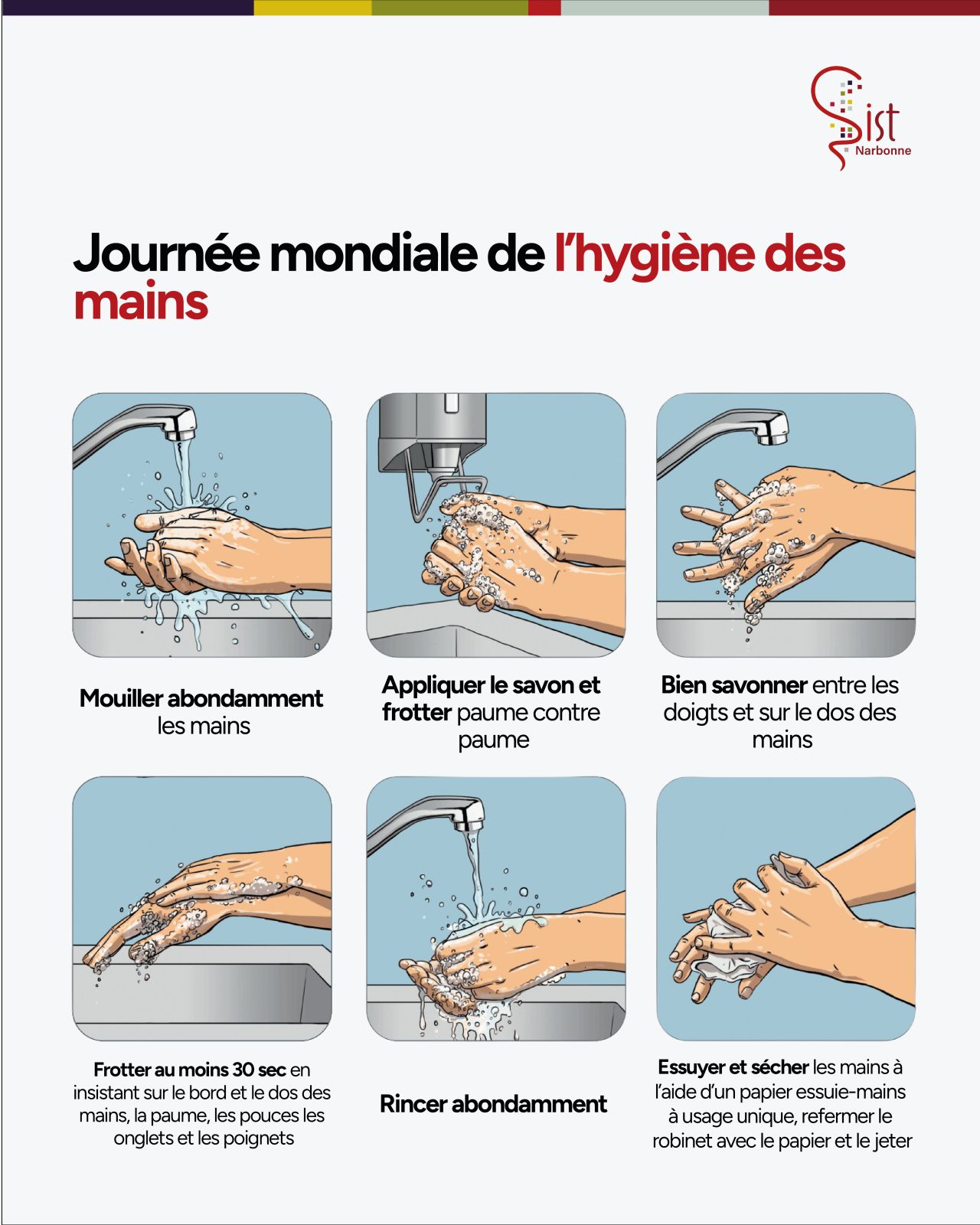 5 mai : Journée mondiale de l'hygiène des mains