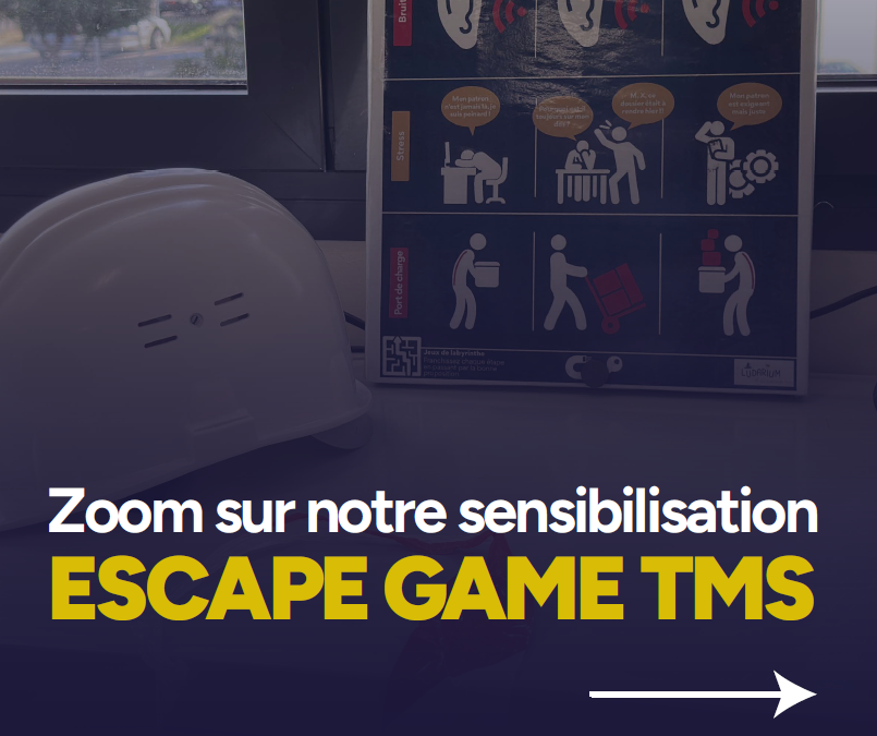 Zoom sur notre Escape Game Troubles Musculo-Squelettiques