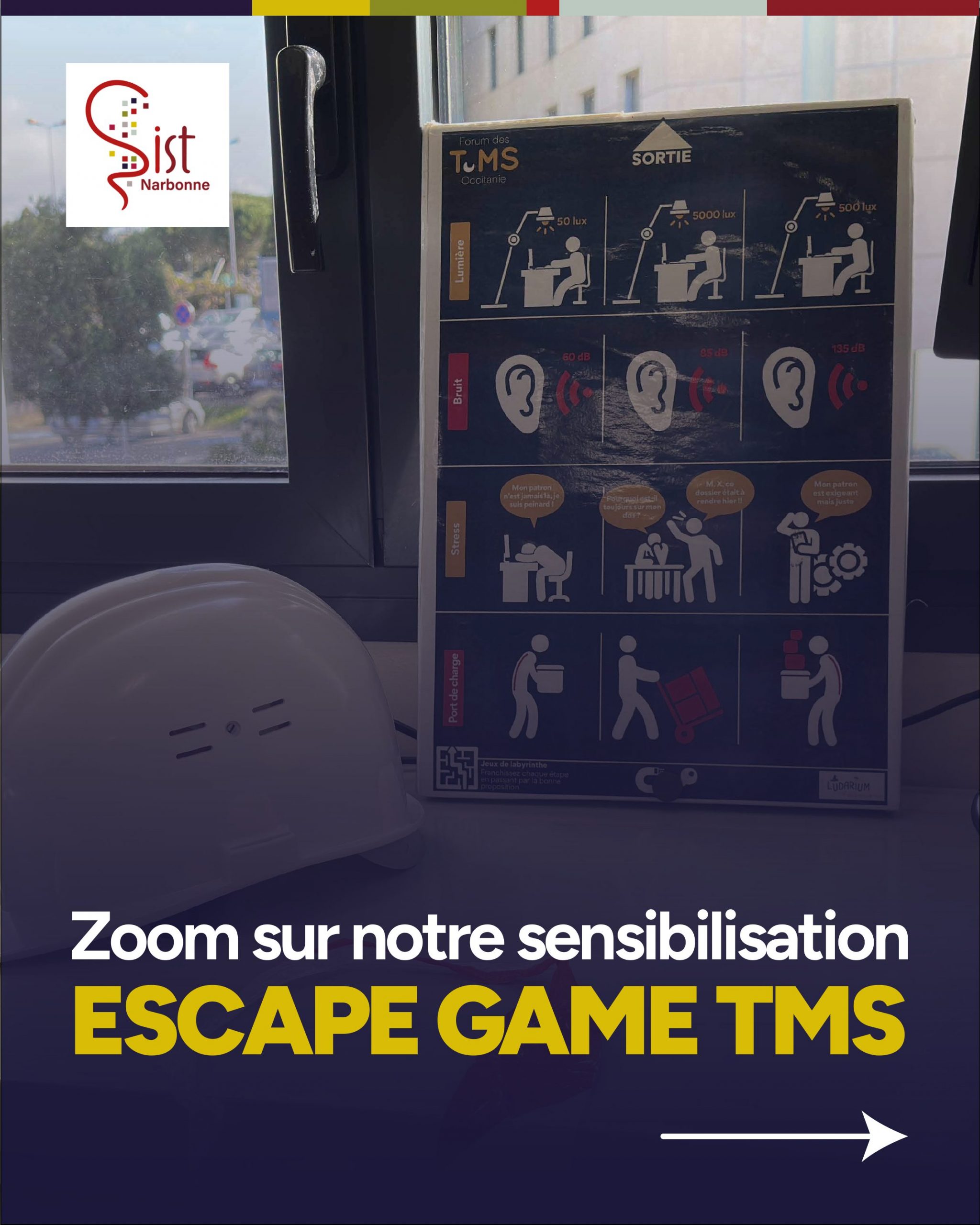 Découvrez notre escape game Troubles Musculo-Squelettiques — page 1