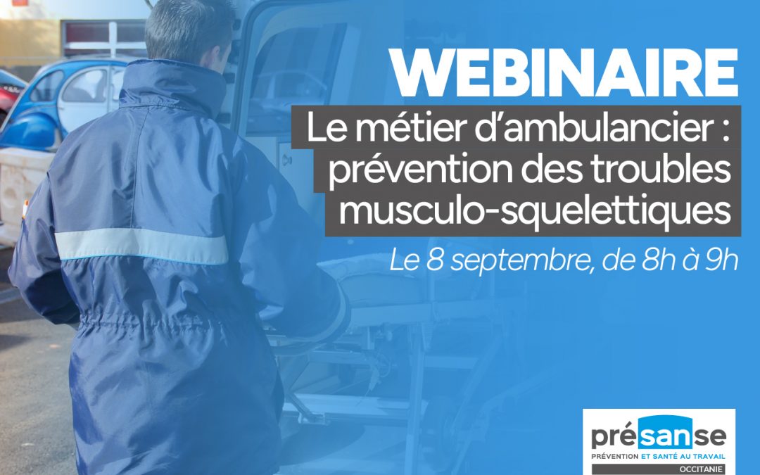 Webinaire pour les ambulanciers