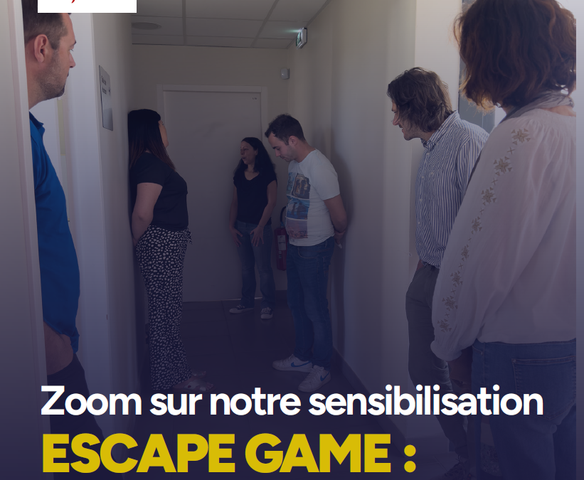 Zoom sur notre sensibilisation : Escape Game « Sauvez le talent d&rsquo;Achille ! »